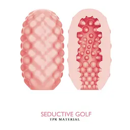 Мастурбатор-яйце Pretty Love Seductive Golf Cupid X Egg, 10х5.6 см - мініатюра 3