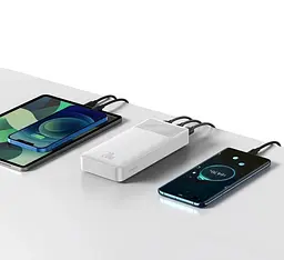 Зарядний акумулятор Baseus Bipow Digital Display 20000mAh Overseas Edition 20W PPBD050302 (Білий) - мініатюра 8