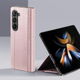 Чохол для смартфона DUX DUCIS Bril for Samsung Fold 5 Pink - мініатюра 5