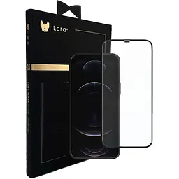 Захисне скло iLera DeLuxe Armor Full Cover для Apple iPhone 12 Pro Max (iLFCDL1256) [56382] - мініатюра 1