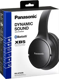 Бездротові накладні навушники Panasonic RB-HF520BGEK (Чорні) - мініатюра 4