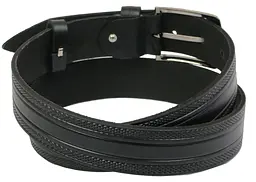 Чоловічий шкіряний ремінь Skipper 113-133х3,8 см acs0017470 - мініатюра 4