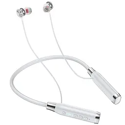 Бездротові спортивні навушники HOCO ES62 Pretty neck-hang BT earphones сірий - мініатюра 2