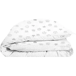 Підковдра полуторна Cosas Crown CS1 155х215см (Короны_горох_4)