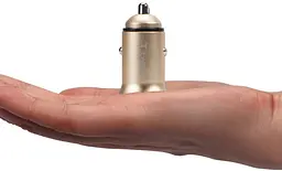 Автомобільний зарядний пристрій T-PHOX Zega 3.1A Dual USB gold - мініатюра 3