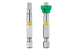 Біта викруткова Intertool насадка Torx зірочка з обмежувачем T30 x 50 мм Storm в упаковці 2 шт. - мініатюра 2