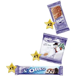 Новорічний набір Milka Magic Mix Reindeer Оленя - мініатюра 2