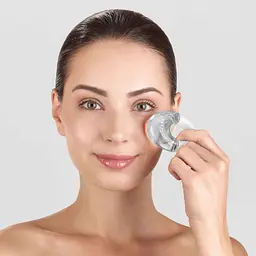 Масажер для очей GESKE Cool & Warm Eye Massager 7 в 1 білий - мініатюра 9
