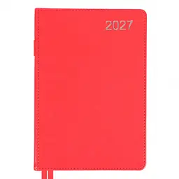 Щоденник діловий Leo Planner 2027 City А5 твердий 368 сторінок червоний (252751)
