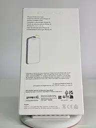 Оригінальний силіконовий чохол для iPhone 15 Apple Silicone Case with MagSafe Midnight Black MT0J3ZM/A - мініатюра 3
