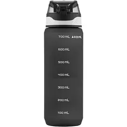 Пляшка для води Ardesto Matte 800 мл чорна (AR2281ML) - мініатюра 5