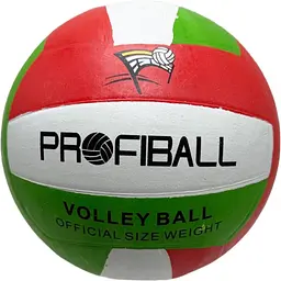 М'яч волейбольний Bambi "Profiball" VA 0016(Green-White) розмір №5