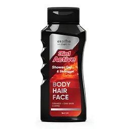 Гель для душу Acme Color EkoLine Men 3 In 1 Active Shower Gel & Shampoo 400 мл (4823115508089)