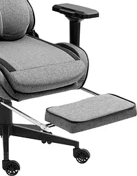 Геймерське крісло GT Racer X-2308 Fabric Gray/Black (X-2308 Fabric Gray/Black) - мініатюра 3