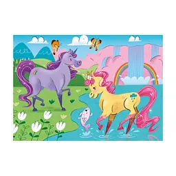Пазл Clementoni I Believe in Unicorns 2 шт по 20 елементів (24754) - мініатюра 2