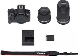 Бездзеркальний фотоапарат Canon EOS R50 Kit RF-S 18-45mm f4.5-6.3 IS STM+RF-S 55-210mm Black (5811C034) UA [87316] - мініатюра 12