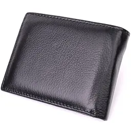 Чоловічий шкіряний портмоне ST Leather 11,5х9х1 см acs0028308 - мініатюра 2