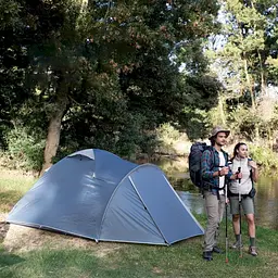 Намет Naturehike NH21ZP015 чотиримісний темно-зелений - мініатюра 2