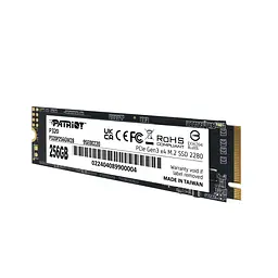 SSD накопичувач 256GB Patriot P320 M.2 2280 PCIe 3.0 x4 NVMe TLC (P320P256GM28) - мініатюра 4