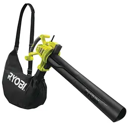 Повітродувка-пилосос садова RYOBI RBV3000CSV, 3000Вт (14 м³/хв) (+ Насадка для високошвидкісного збирання, мішок для листя об'єм - мініатюра 3