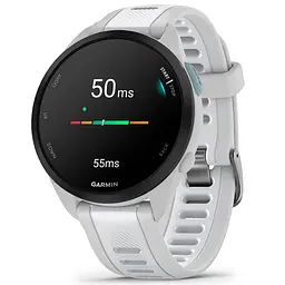 Смарт-годинник Garmin Forerunner 165 Music Mist Gray/Whitestone (010-02863-31/B1)