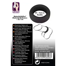 Ерекційне кільце Black Velvets забезпечить тривалі ігри у ліжку Orion 42-05180340000 87949 - мініатюра 4