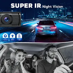 Автомобільний відеореєстратор Toguard 4K з передньою та задньою камерами, нічне бачення, карта 64 ГБ - мініатюра 5