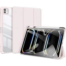 Чохол-книжка Dux Ducis Toby Series With Pencil Holder для Apple iPad Pro 11` M4/M5 (2024-2025) Pink [110473]