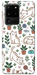 TPU чохол Demsky Cats pattern для Samsung Galaxy S20 Ultra