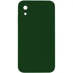Чохол Silk Square Full Camera Protective (AA) NO LOGO для Apple iPhone XR (6.1") Зелений / Army green