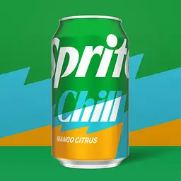 Газований напій Sprite Chill Mango Citrus Soda Pop 355 мл - мініатюра 2
