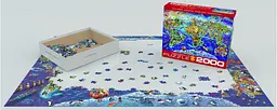 Пазл EuroGraphics Божевільний світ 2000 елементів (8220-5343) - мініатюра 3