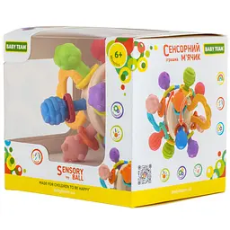 Іграшка Baby Team Сенсорний м'ячик (8451) - мініатюра 5