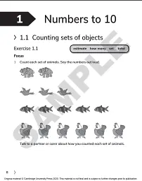 Cambridge Primary Mathematics 1. Workbook with Digital Access (1 Year) - Черрі Мозлі - мініатюра 4