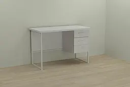 Комп'ютерний стіл Ferrum-decor Гаррі 75x120x60 білий ДСП Білий 32мм (FRD-104055)