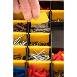 Ящик для інструментів Stanley касетница 21 х 11,5 х 3,5 см 17 отсеков (STST81680-1) - мініатюра 2
