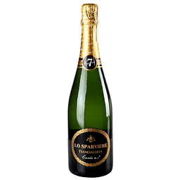 Вино ігристе Lo Sparviere Franciacorta Cuvee 7, 12,5%, 0,75 л (746872)