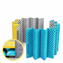 Килимок складний IXPE Naturehike Thickened NH20FCD07 алюмінієва плівка 25 мм блакитний - мініатюра 6