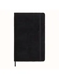 Записник Moleskine Velvet середній, Лінійка Чорний + бокс (LCNBVELVQP060D)