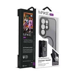 Чохол MAKE Samsung S26 Ultra Shadow+ Magnet Black - мініатюра 2