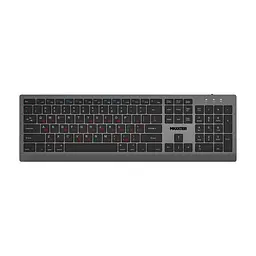 Клавіатура Maxxter KBW-01G-UA Wireless UA Gray (KBW-01G-UA)