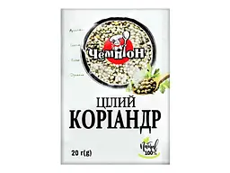 Коріандр Чемпіон 20 г цілий