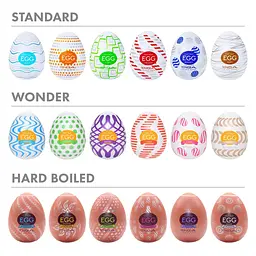 Мастурбатор-яйце Tenga Standard Egg Cubic - мініатюра 9