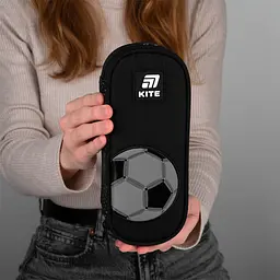 Пенал Kite Football чорний (K25-599-4) - мініатюра 8