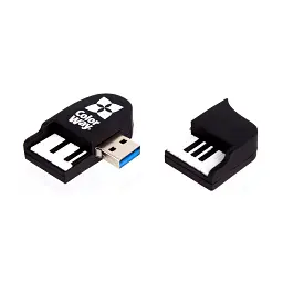 USB флеш накопичувач ColorWay Piano 64 GB 3.0 Black (CW-USBPO64) - мініатюра 7