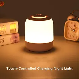 Настільний сенсорний LED світильник 3 colour light MZ-L2701 Pink - мініатюра 6