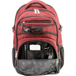 Рюкзак шкільний Cool For School Червоний з коричневим 175+ см (CF86745-03) - мініатюра 2