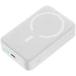 Універсальна мобільна батарея Baseus Magnetic Mini 20000 mAh бездротова зарядка (PPCX100102) біла - мініатюра 7