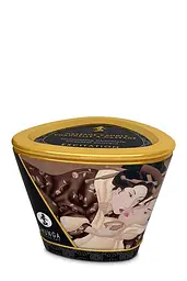 Масажна свічка Shunga Candle Chocolate з ароматом шоколаду, 170 мл - мініатюра 2
