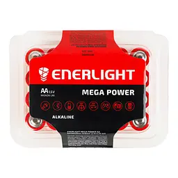 Батарейки Enerlight Mega Power AA, 24 шт. (4823093506022) - мініатюра 3